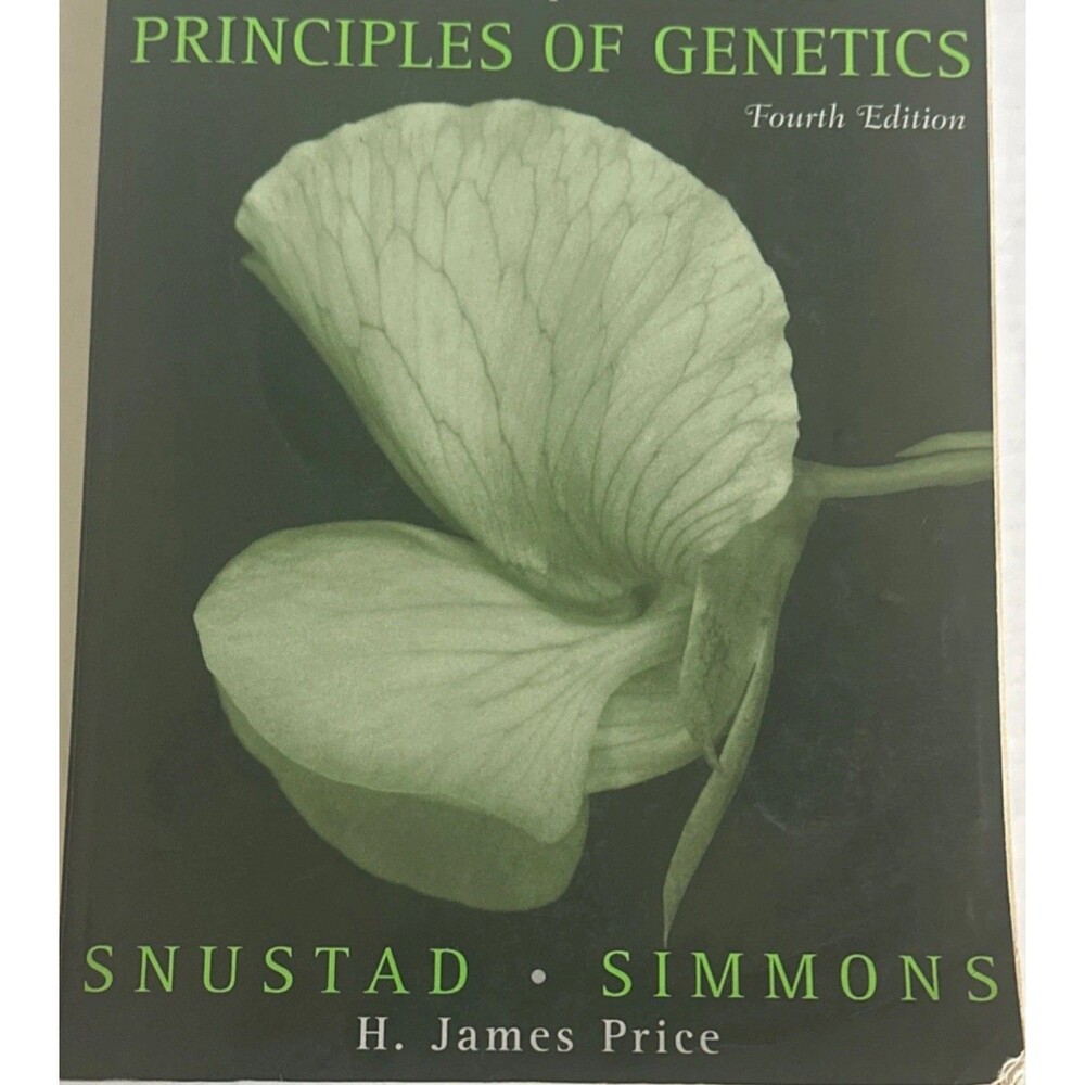 Principles of Genetics 4th Edition Snustad Simmons Student Companion Study Guide